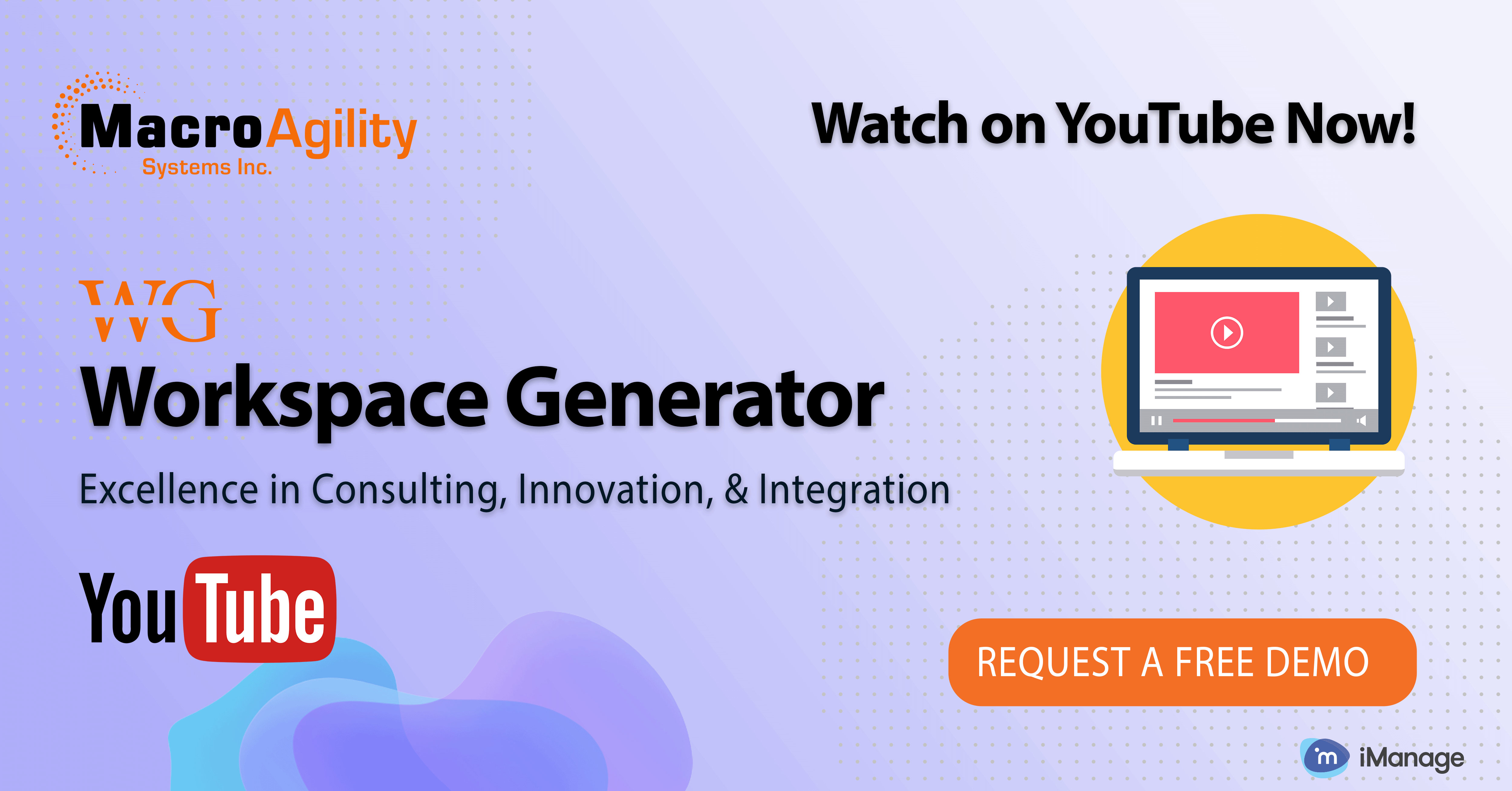 Workspace Generator Explainer Video: A Streamlined Tool for iManage Workspace Creation and Management