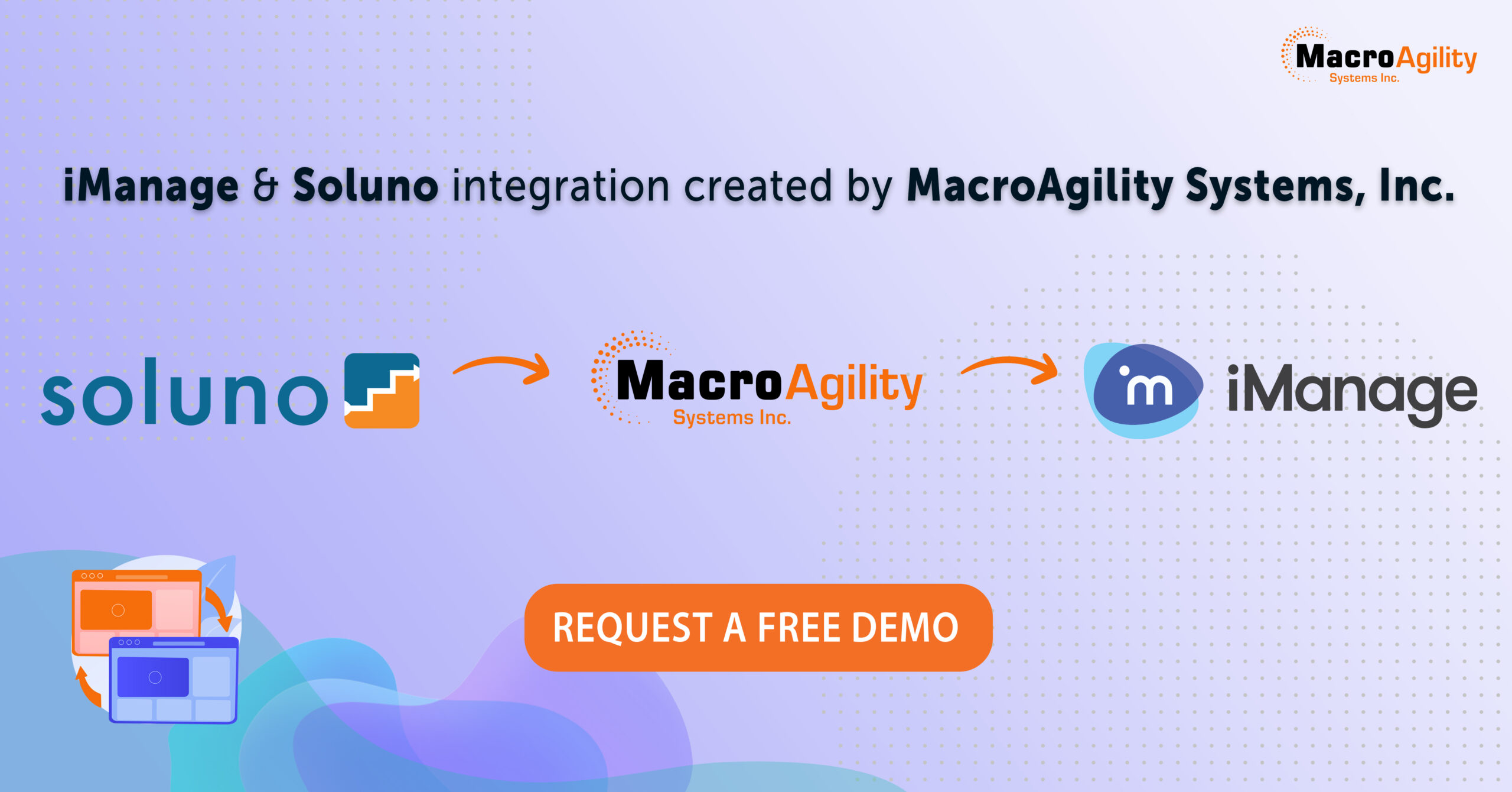 MacroAgility Systems Enables Seamless iManage Integration for Soluno Users