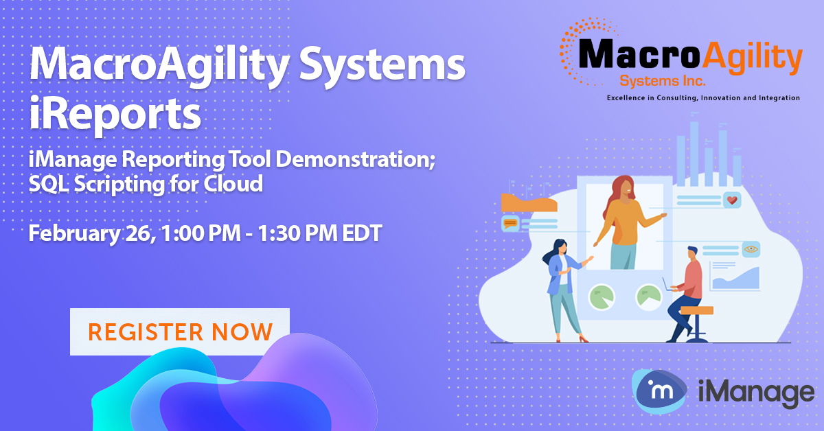 Register Now – Webinar Series: iReports: Effortless Reporting: February 26th, 1 PM